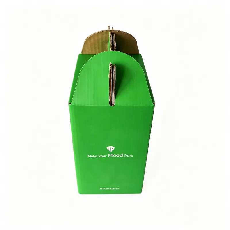 Custom Corrugated Handle Box01