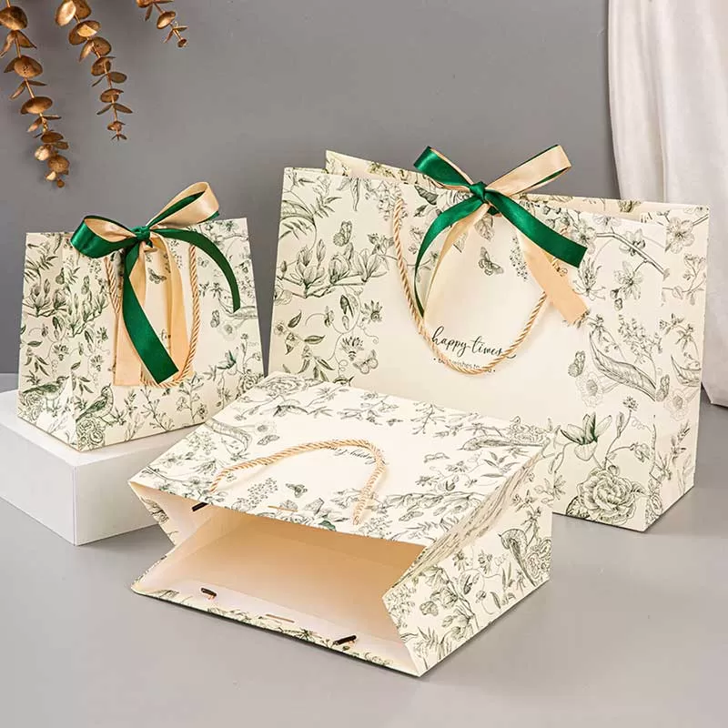 Custom Paper Bags With Handles