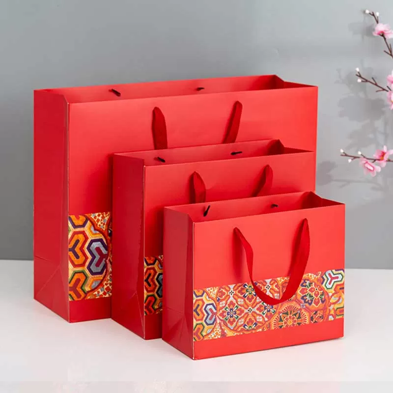 Custom Paper Bags With Handles