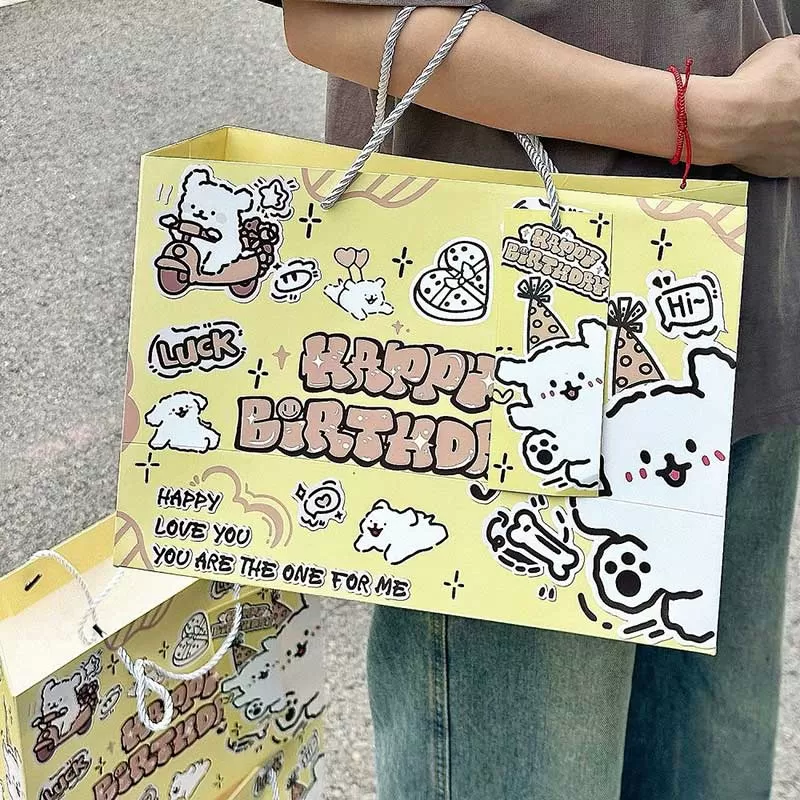 Custom Paper Bags With Handles